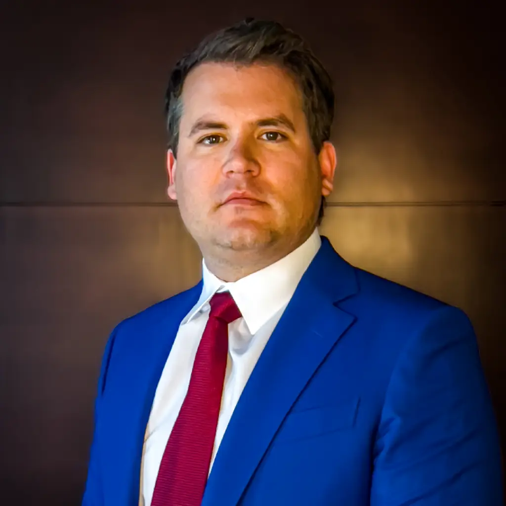 A portrait photo of Attorney Nicholas Cronauer
